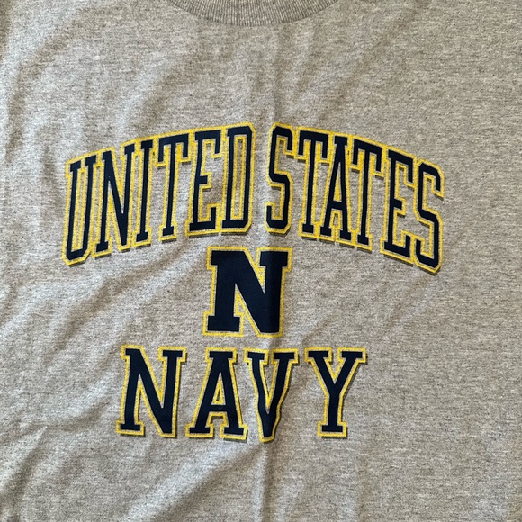 NWT YOUTH size XL US Navy Heavyweight TShirt - Picture 2 of 5